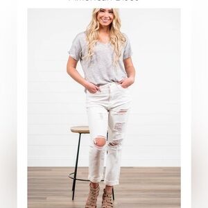 American blue vervet jeans mom Emma NWT Sz 31